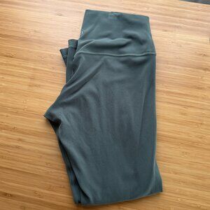 lululemon athletica high-rise align 25" leggings EUC dark forest size 10